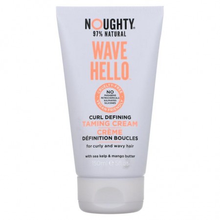 Noughty, 웨이브 헬로, 컬 디파이닝 테이밍 크림, 5fl oz(150ml)