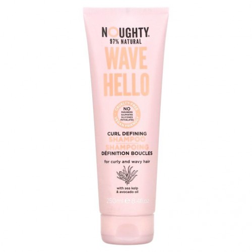 Noughty, 웨이브 헬로, 컬 디파이닝 샴푸, 8.4fl oz(250ml)