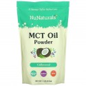 NuNaturals, MCT Oil Powder, Unflavored, 1 lb (454 g)