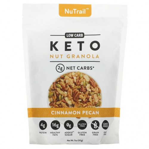 NuTrail, 케토 넛 그래놀라, 블루베리 피칸, 312g(11oz)