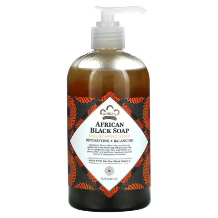 Nubian Heritage, 리퀴드 핸드 솝, 아프리칸 블랙 솝, 364ml(12.3fl oz)
