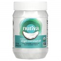 Nutiva, 유기농 코코넛 오일, 버진, 15 fl oz(444 ml)
