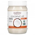 Nutiva, 유기농 코코넛오일, 정제, 444ml(15fl oz)