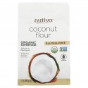 Nutiva, 유기농 코코넛 가루, 글루텐 없음, 454g(1lb)
