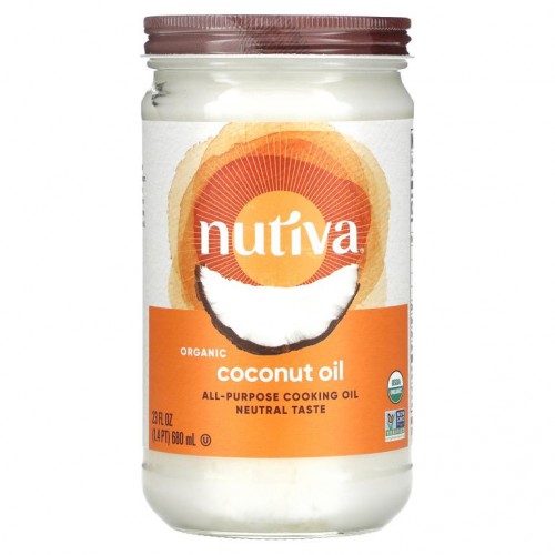 Nutiva, 유기농 코코넛오일, 정제, 680ml(23fl oz)