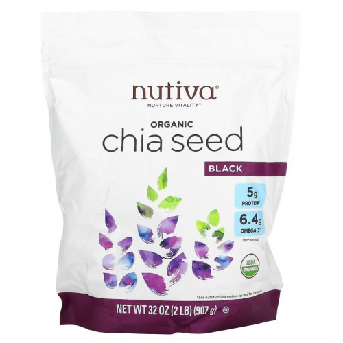 Nutiva, 유기농 치아 씨, 907g(32oz)