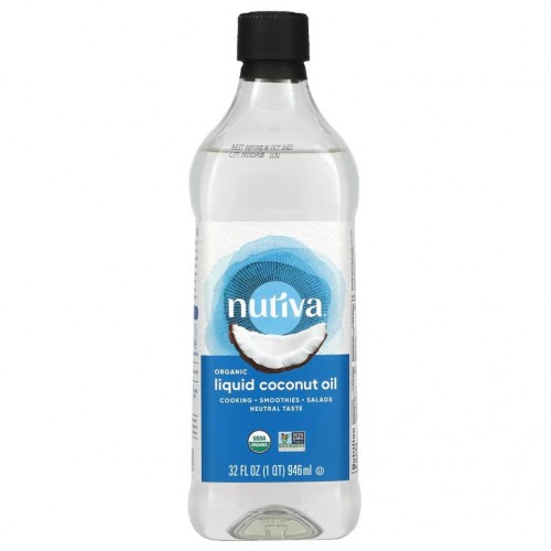 Nutiva, 유기농 액상 코코넛오일, 946ml(32fl oz)
