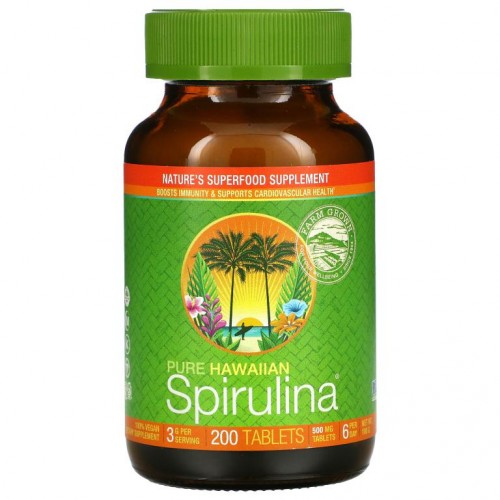 Nutrex Hawaii, Pure Hawaiian Spirulina, 200정