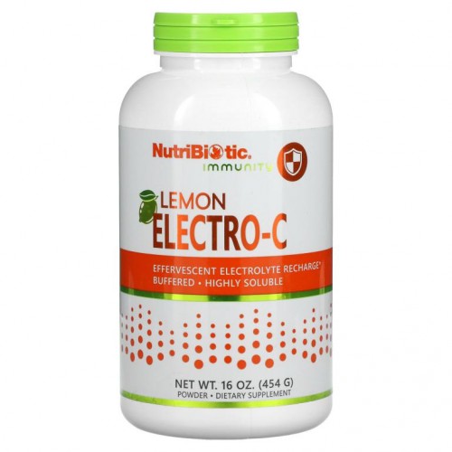 NutriBiotic, 면역, 레몬 일렉트로 씨 파우더, 454g(16oz)