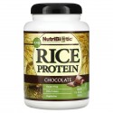NutriBiotic, 무가공 라이스 프로틴, 초콜릿, 650g(1.43lbs)