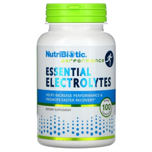 NutriBiotic, 필수 전해질, 베지 캡슐 100정