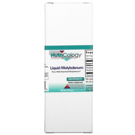 Nutricology, 리퀴드 몰리브덴, 1 fl oz (30 ml)