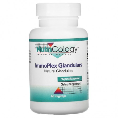 Nutricology, 이모플랙스 글랜듈라 (ImmoPlex Glandular), 60 베지캡슐