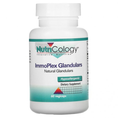 Nutricology, 이모플랙스 글랜듈라 (ImmoPlex Glandular), 60 베지캡슐
