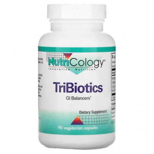 Nutricology, TriBiotics, 베지 캡슐 90정