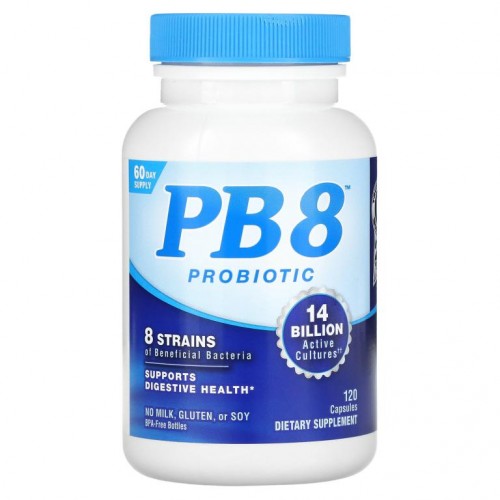 Nutrition Now, PB 8, 프로바이오틱, 140억, 캡슐 120정