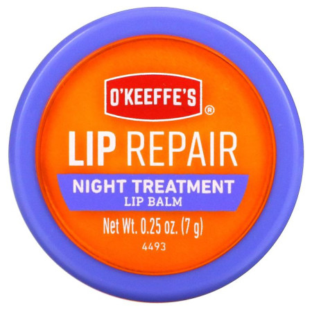 O'Keeffe's, Lip Repair, Night Treatment, Lip Balm, 0.25 oz (7 g)