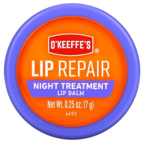 O'Keeffe's, Lip Repair, Night Treatment, Lip Balm, 0.25 oz (7 g)