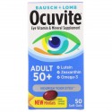 Ocuvite, 50세 이상 성인, 안구 건강 비타민 및 미네랄 보충제, 소프트젤 50정