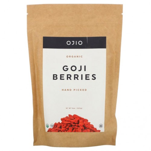 Ojio, 유기농 구기자, 227g(8oz)