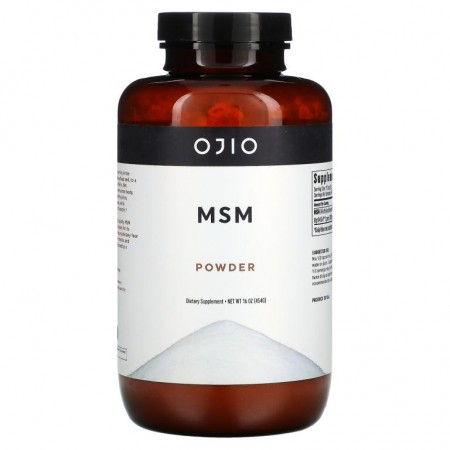 Ojio, MSM 분말, 454g(16oz)