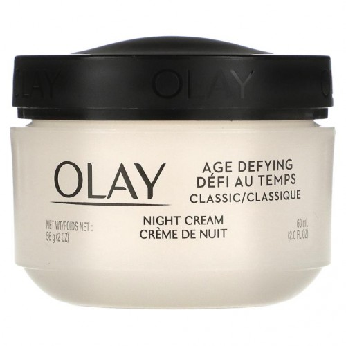 Olay, 에이지 디파잉, 클래식, 나이트 크림, 2fl oz(60ml)
