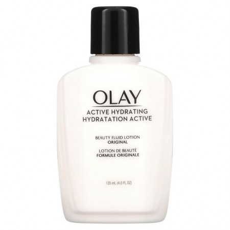 Olay, 액티브 하이드레이팅, 뷰티 플루이드 로션, 오리지널, 4fl oz(120ml)