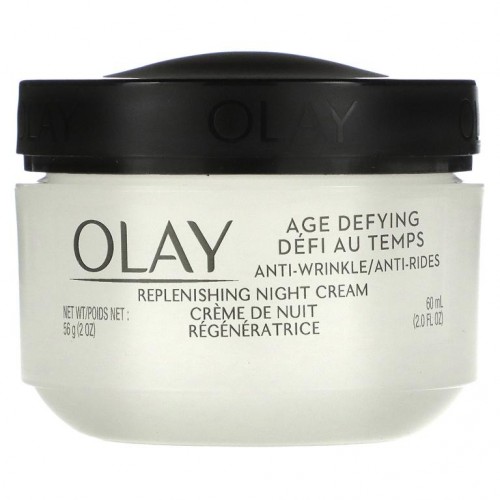 Olay, 노화 방지, 앤티 링클, 나이트 크림, 60 ml(2 fl oz)
