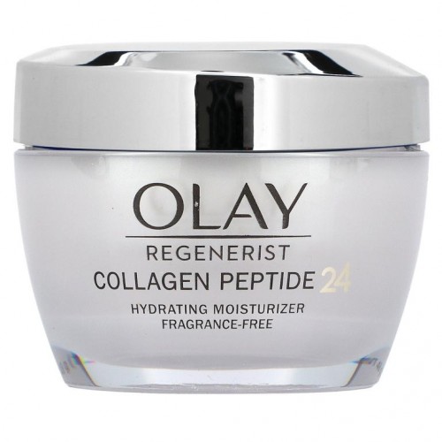 Olay, Regenerist, Collagen Peptide 24, Hydrating Moisturizer, Fragrance-Free, 1.7 oz (48 g)