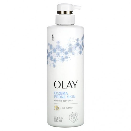Olay, Soothing Body Wash, Eczema Prone Skin, 17.9 fl oz (530 ml)