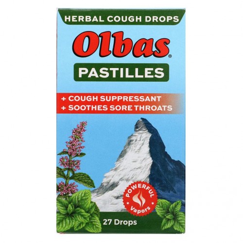 Olbas Therapeutic, 액상 향정 허브 기침약, 최대 강도, 27방울
