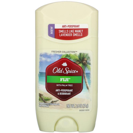 Old Spice, Fresher Collection, 땀 억제제 & 데오드란트, Fiji, 73g(2.6oz)
