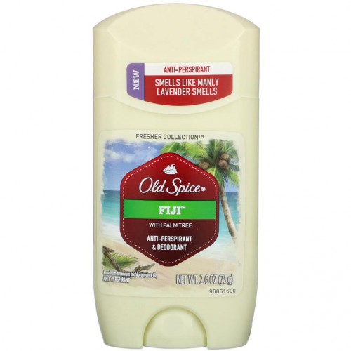 Old Spice, Fresher Collection, 땀 억제제 & 데오드란트, Fiji, 73g(2.6oz)