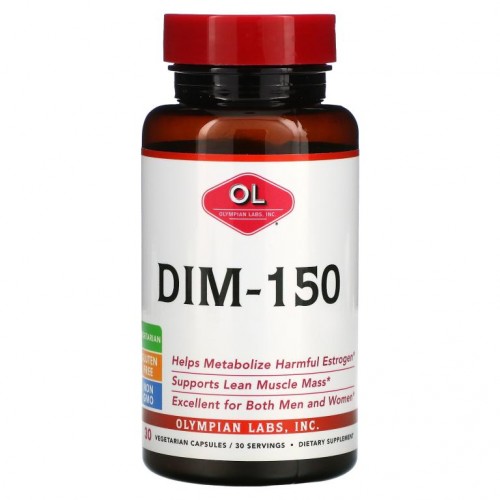 Olympian Labs, DIM-150, 식물성 캡슐 30개