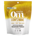 Om Mushrooms, 유기농 인증 버섯 분말, 노루궁뎅이버섯, 200g(7.05oz)