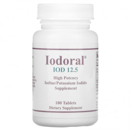 Optimox, Iodoral, 고효능, 180정