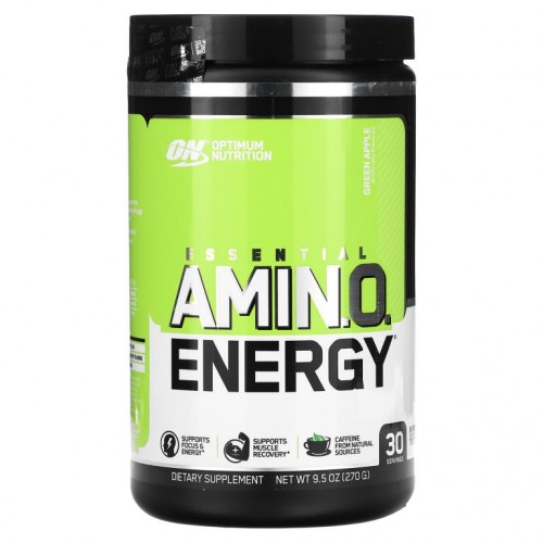 Optimum Nutrition, ESSENTIAL AMIN.O. ENERGY, 청사과, 270g(9.5oz)