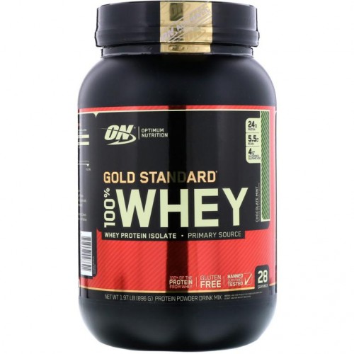 Optimum Nutrition, Gold Standard 100% 유청, 초콜릿 민트, 896g(1.97lb)