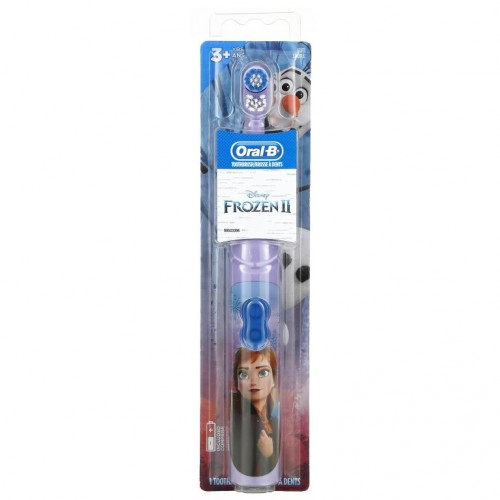 Oral-B, 어린이용, 전동 칫솔, 소프트, 겨울왕국, 칫솔 1개