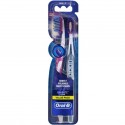 Oral-B, 3D White, Luxe 칫솔, 미디엄, 2팩