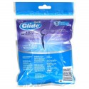 Oral-B, Glide, 일회용 치실, 북극 페퍼민트 오일, 75개입