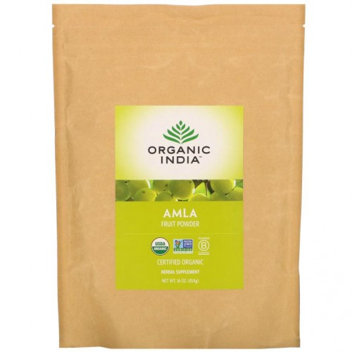 Organic India, 암라 열매 분말, 454g(16oz)