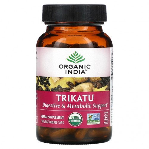 Organic India, 트리카투, 베지 캡슐 90정