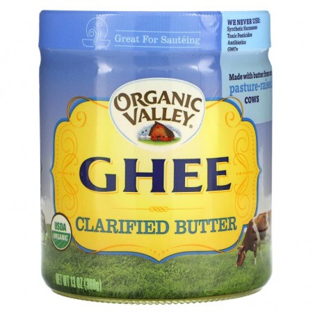 Organic Valley, 유기농, 기, 정제 버터, 368g(13oz)