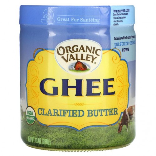 Organic Valley, 유기농, 기, 정제 버터, 368g(13oz)