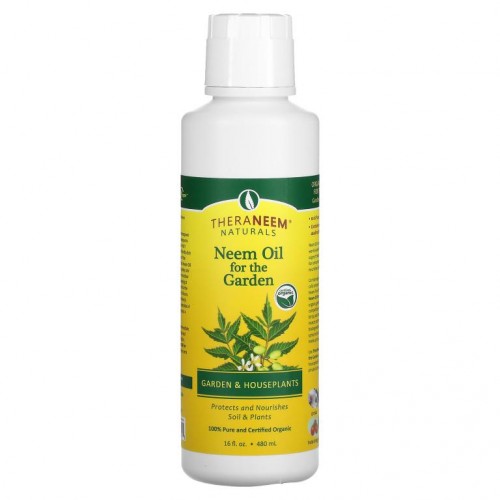 Organix South, TheraNeem Natural, 정원용 인도 멀구슬나무오일, 정원 및 실내용 화초, 480ml(16fl oz)