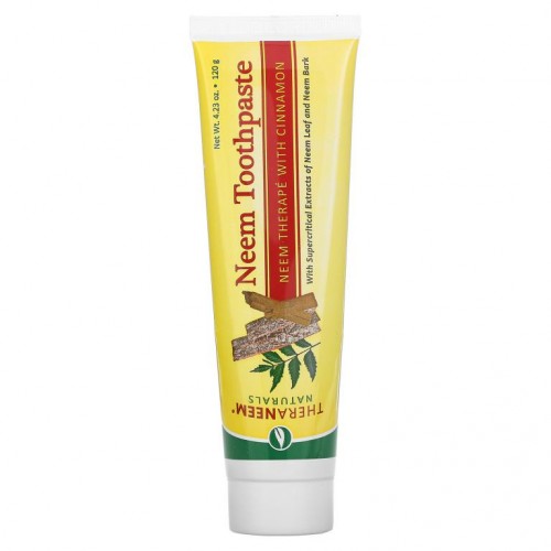 Organix South, TheraNeem Naturals, 님 치약, 계피 함유 님 테라피, 120g(4.23oz)