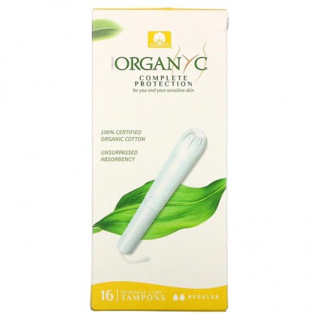 Organyc, 탐폰, 레귤러, 16개입
