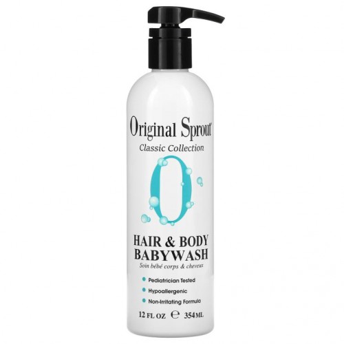 Original Sprout, 헤어 & 바디 바디워시, 유아 이상, 354ml(12fl oz)