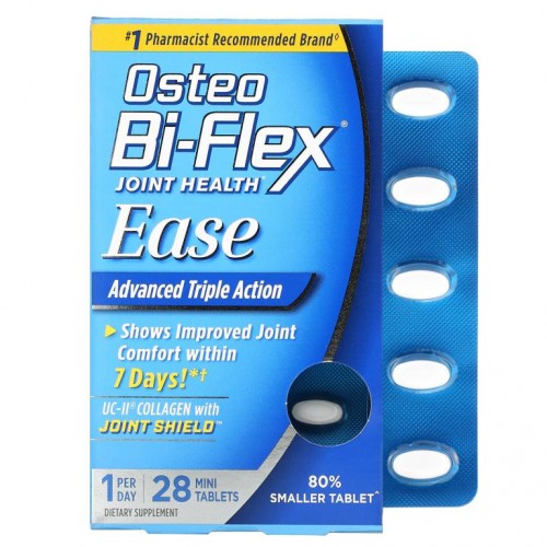 Osteo Bi-Flex, 오스테오 바이 플렉스, 용이성, UC-II 콜라겐 포뮬러, 28 미니정제
